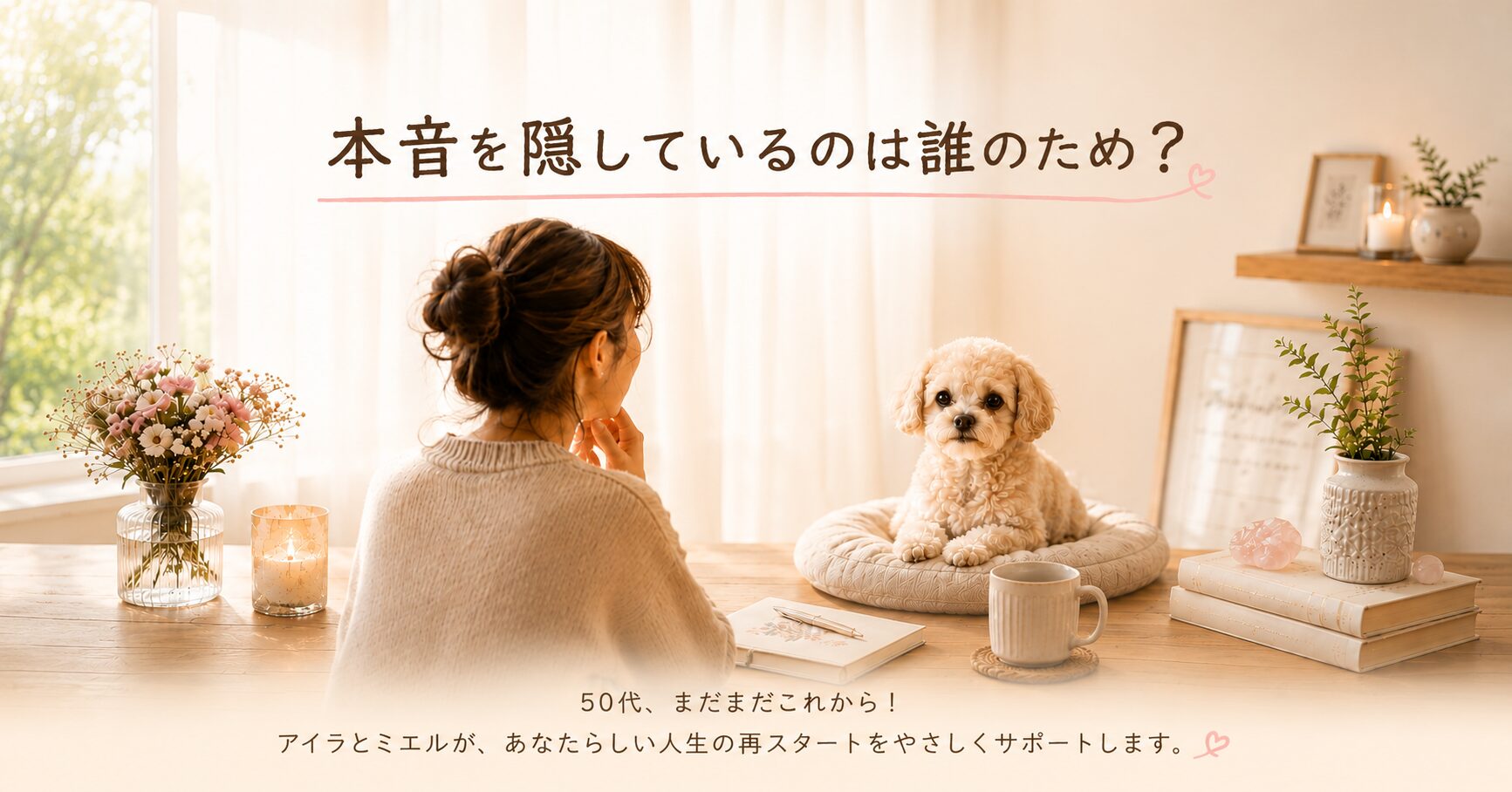 ブログ本音を隠す